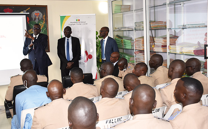 Le Médiateur de la République reçoit la 40ème promotion de l’Ecole Nationale des Officiers d’Active